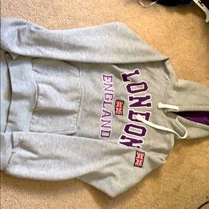 hoodie from london England